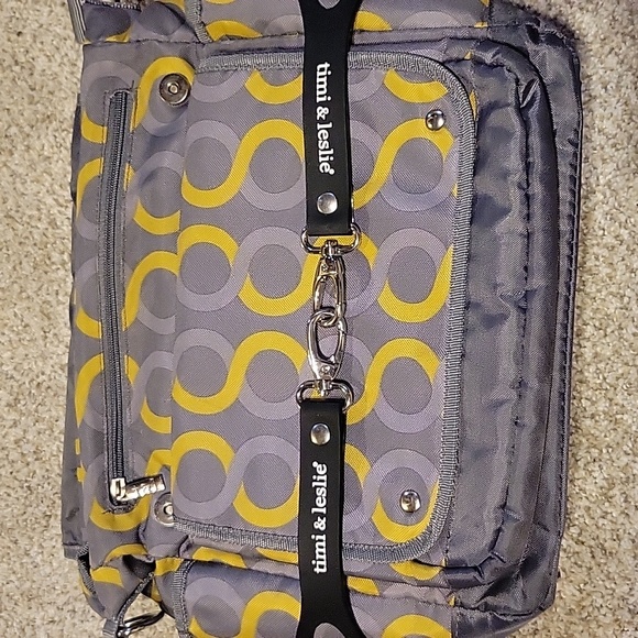 NWOT Timi & Leslie Two in One Diaper Bag - Picture 4 of 4